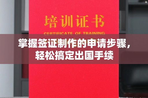 开阳掌握签证制作的申请步骤，轻松搞定出国手续